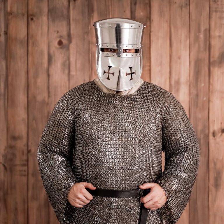 Crusaders Helm  14 Gauge Steel