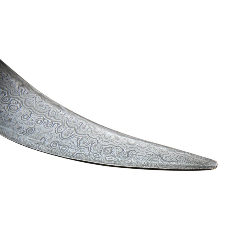 Damascus and Koftgari Inlay Indian Dagger