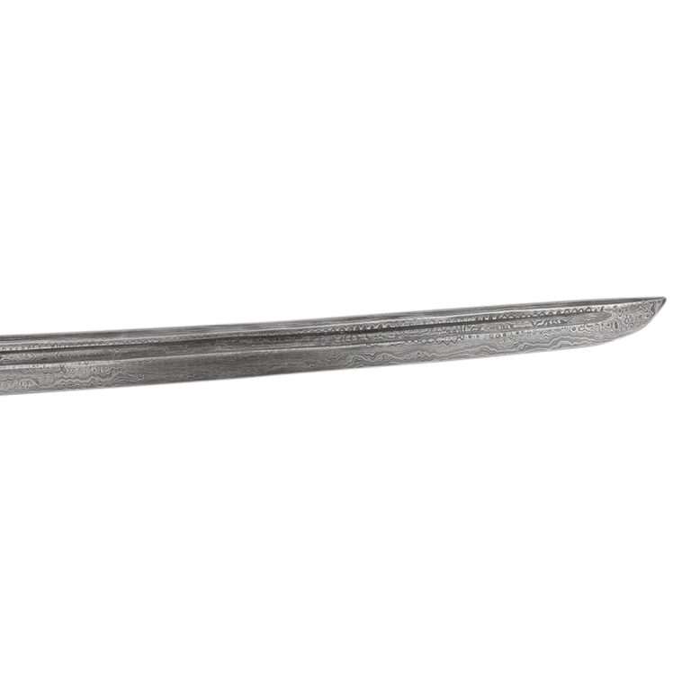 Damascus Russo-Japanese Kyu Gunto Army Sword