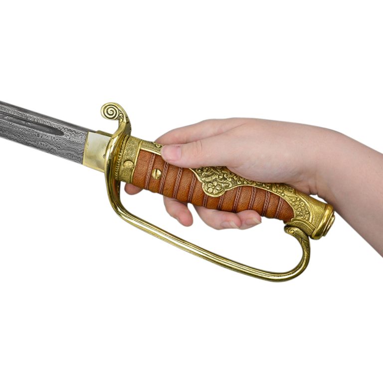 Damascus Russo-Japanese Kyu Gunto Army Sword