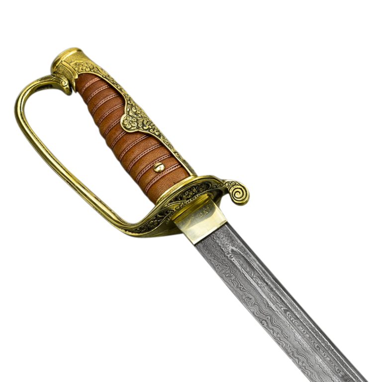 Damascus Russo-Japanese Kyu Gunto Army Sword