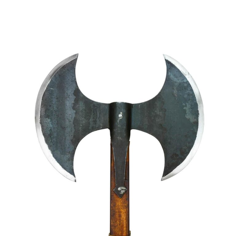 Double-Headed Medieval Battle Axe