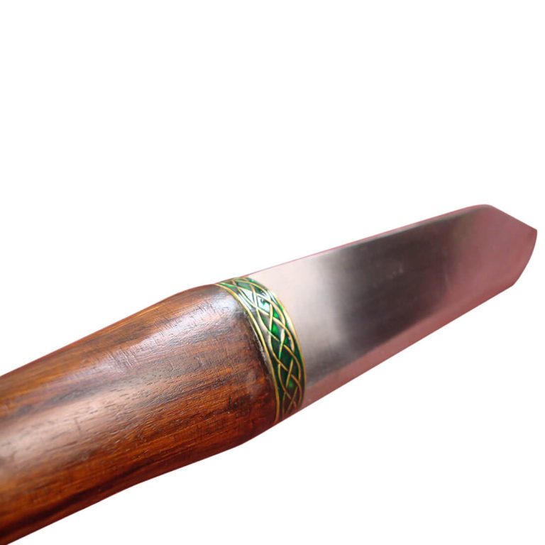 Enameled Viking Seax Dagger