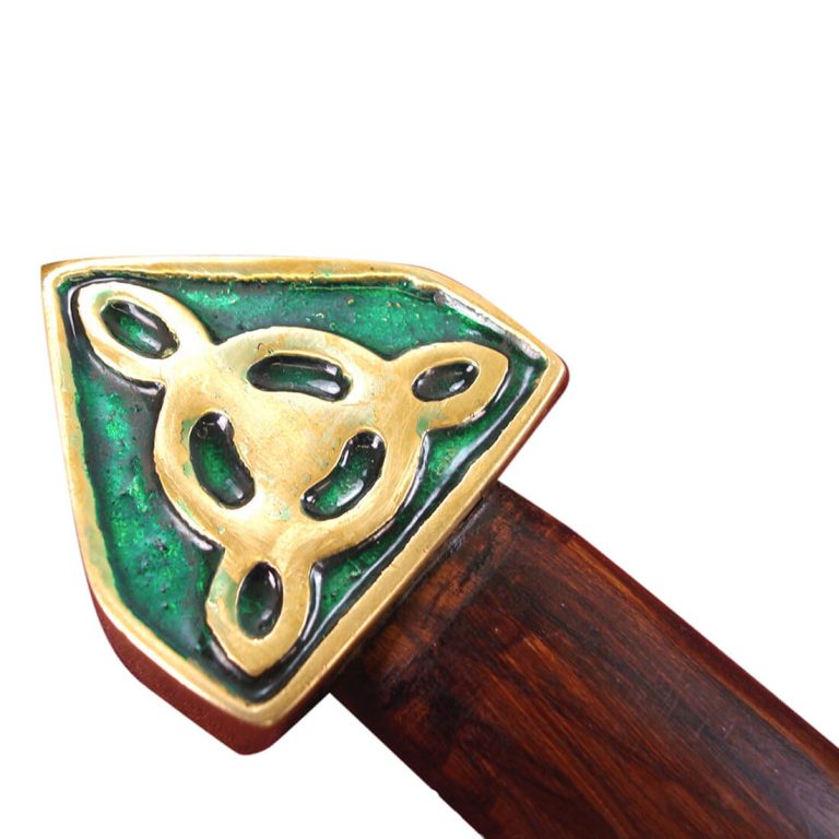 Enameled Viking Seax Dagger