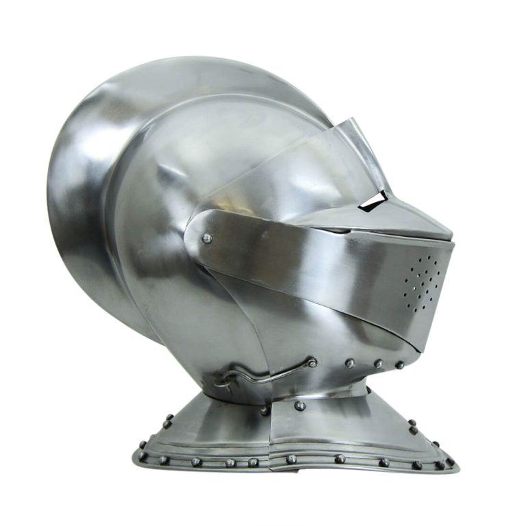 English Close Helm - 18 Gauge