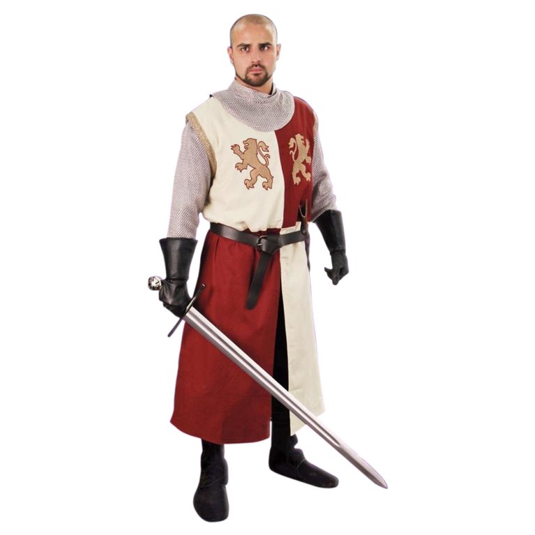 Faux Mail Tunic and Coif Ensemble