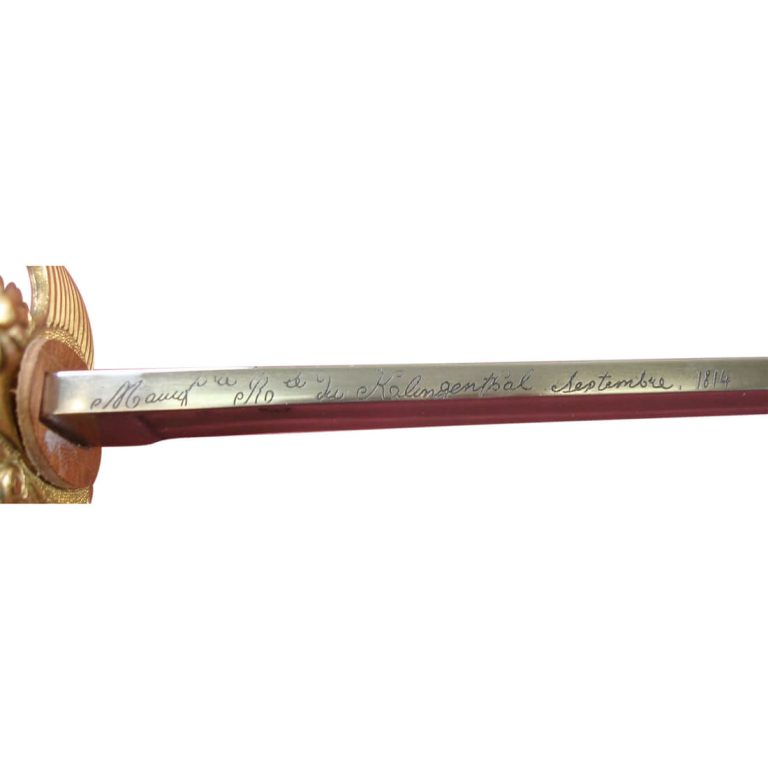 French Musketeer Company Cavalry Sword