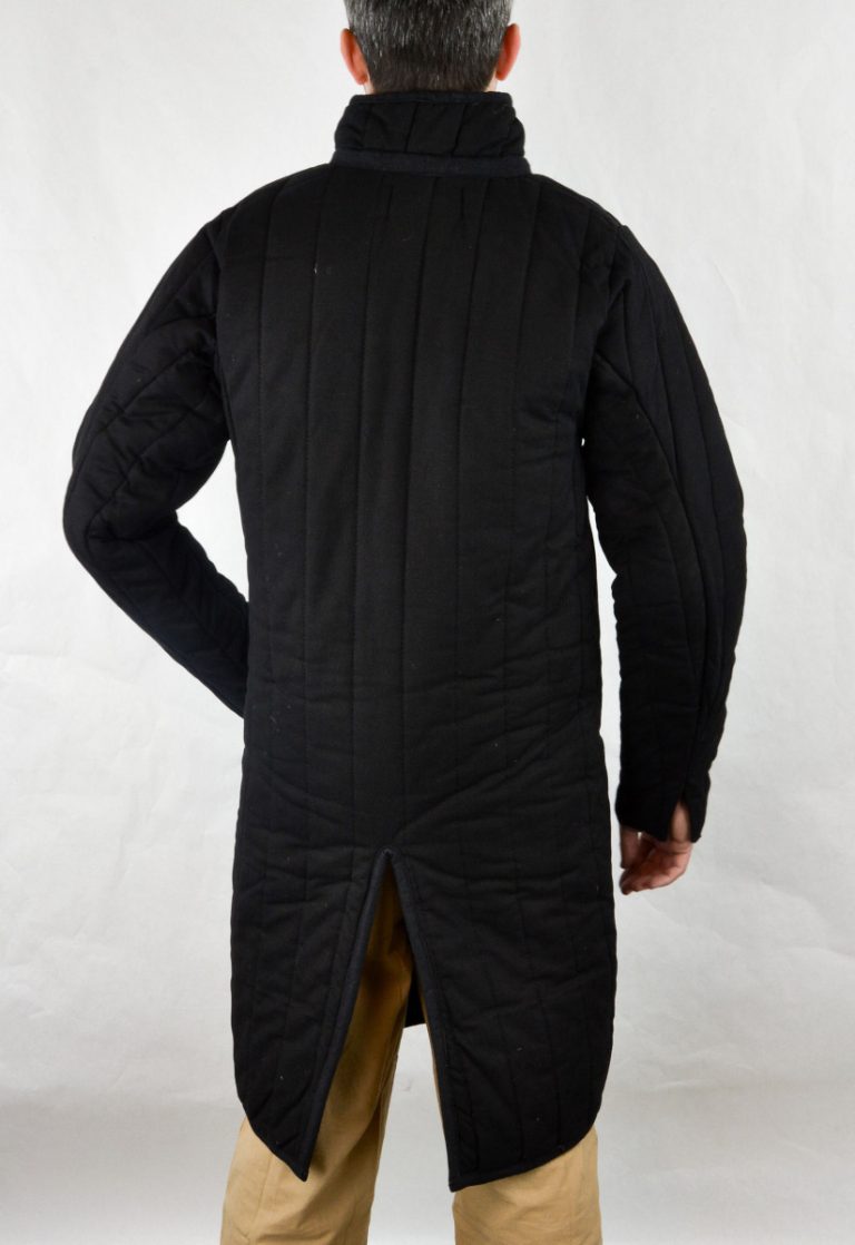 Front-Buckled Gambeson - Black