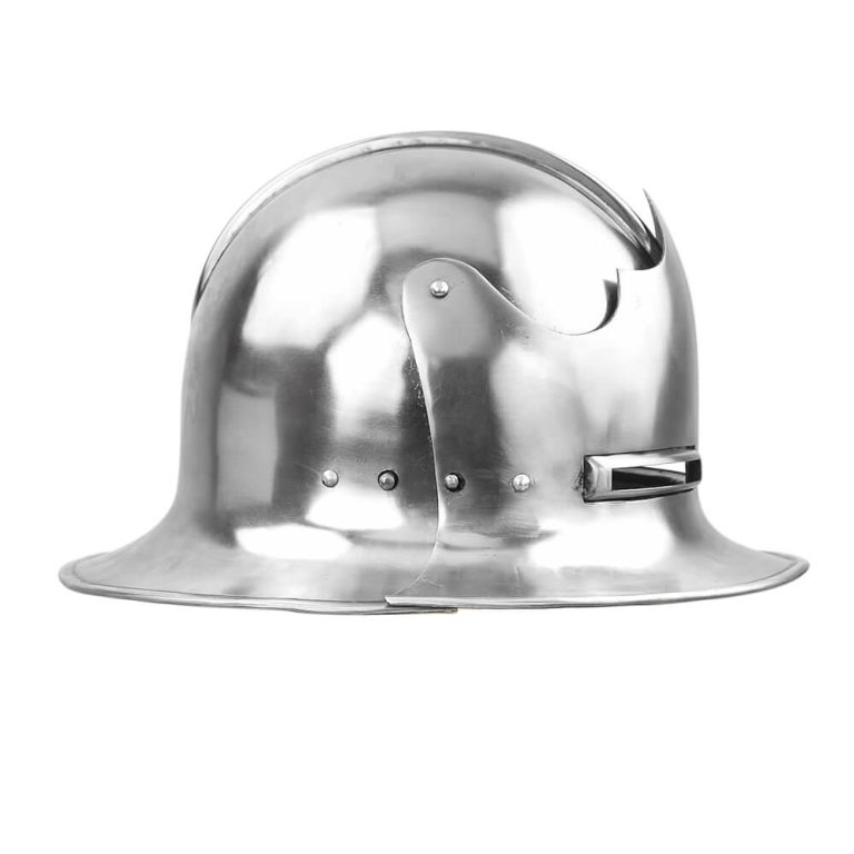 German / Swiss Visored Kettle-Sallet Helm