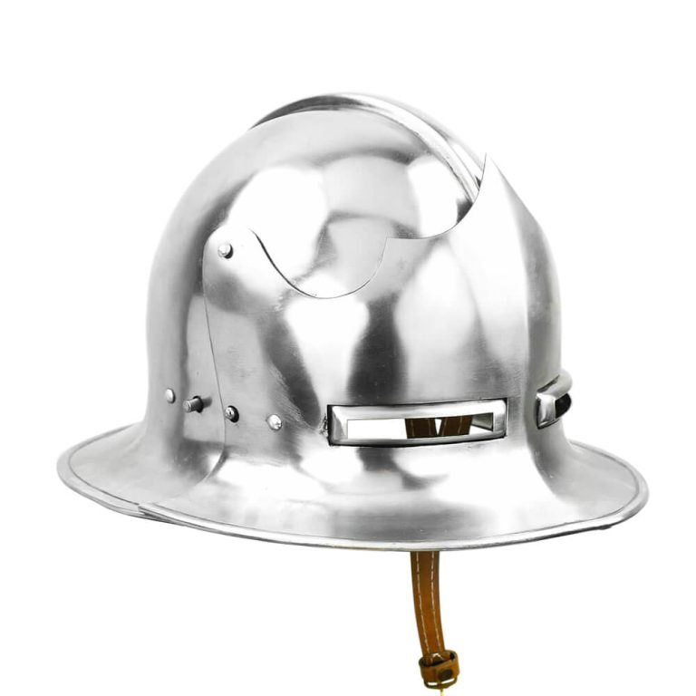 German / Swiss Visored Kettle-Sallet Helm