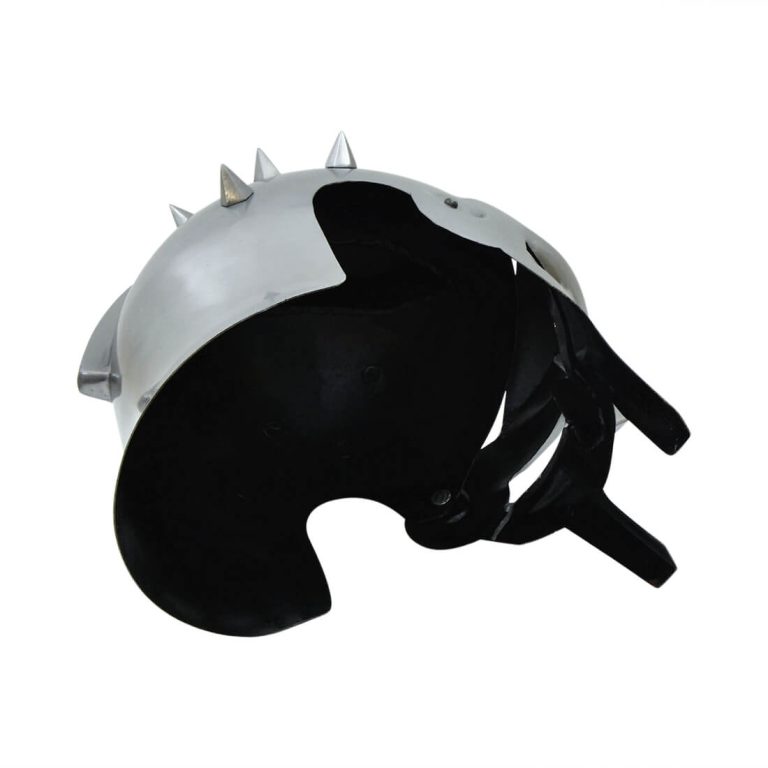 Gladiator Helm with Spikes - 18 Gauge