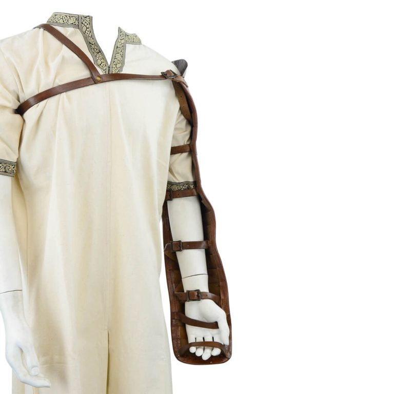 Gladiator Leather Segmentata Arm Armor (single arm)