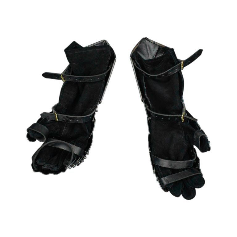 Gothic Clamshell Gauntlets  16 Gauge Steel