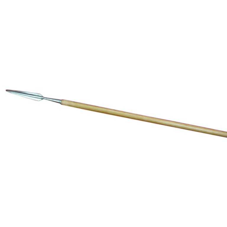 Greek Dory Spear  Steel Head and Brass Sauroter Cap