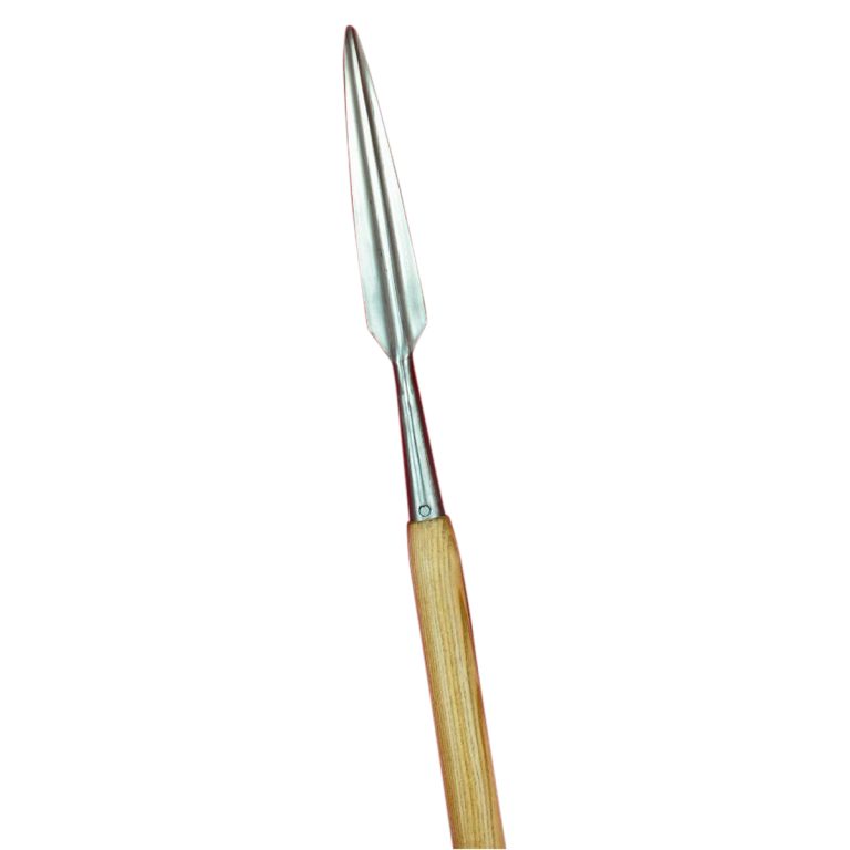 Greek Dory Spear  Steel Head and Brass Sauroter Cap