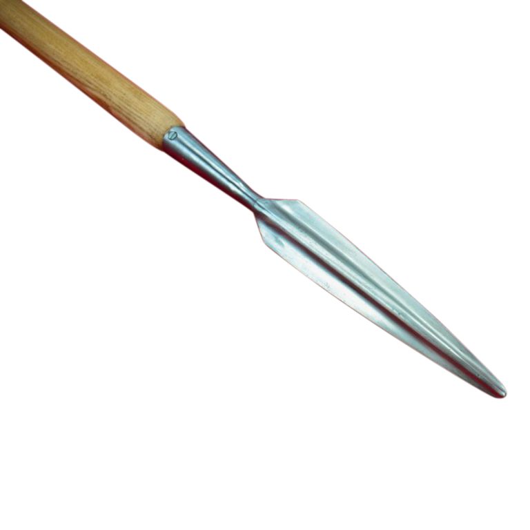 Greek Dory Spear  Steel Head and Brass Sauroter Cap