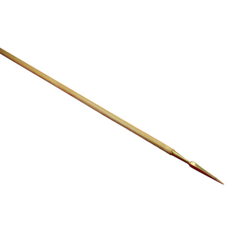 Greek Dory Spear  Steel Head and Brass Sauroter Cap