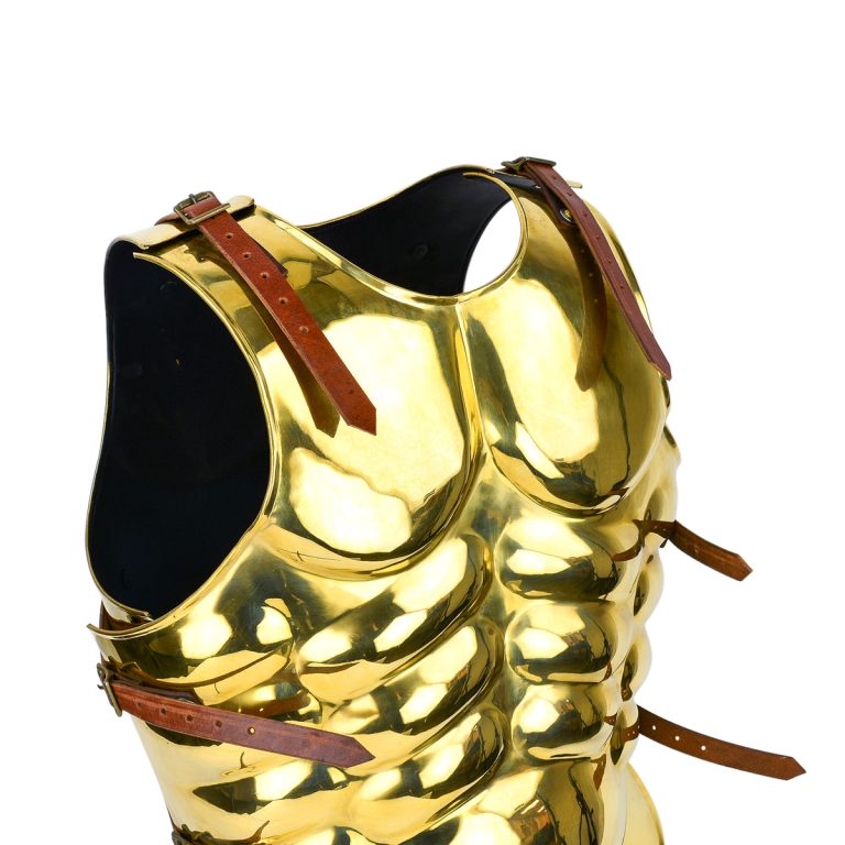 Greek Muscle Armor - Brass