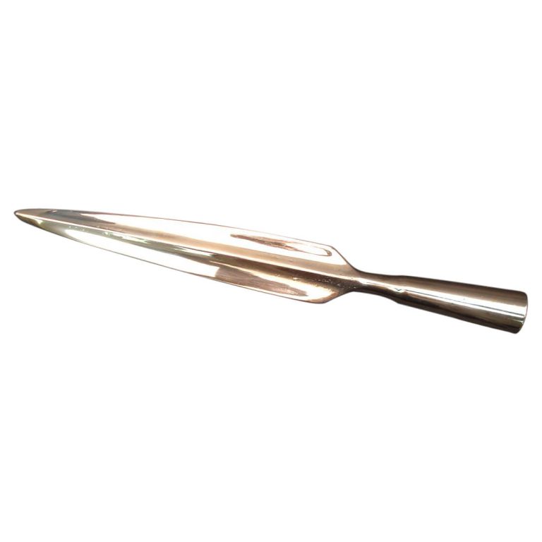 Greek Spear Head and Spike Set - Solid Bronze