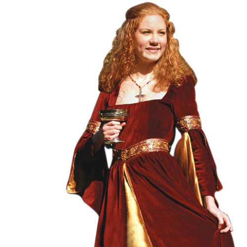 Hand-Sewn Berengaria Gown