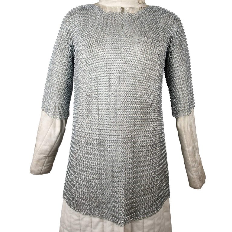 Haubergeon Chainmail Long Shirt Medium
