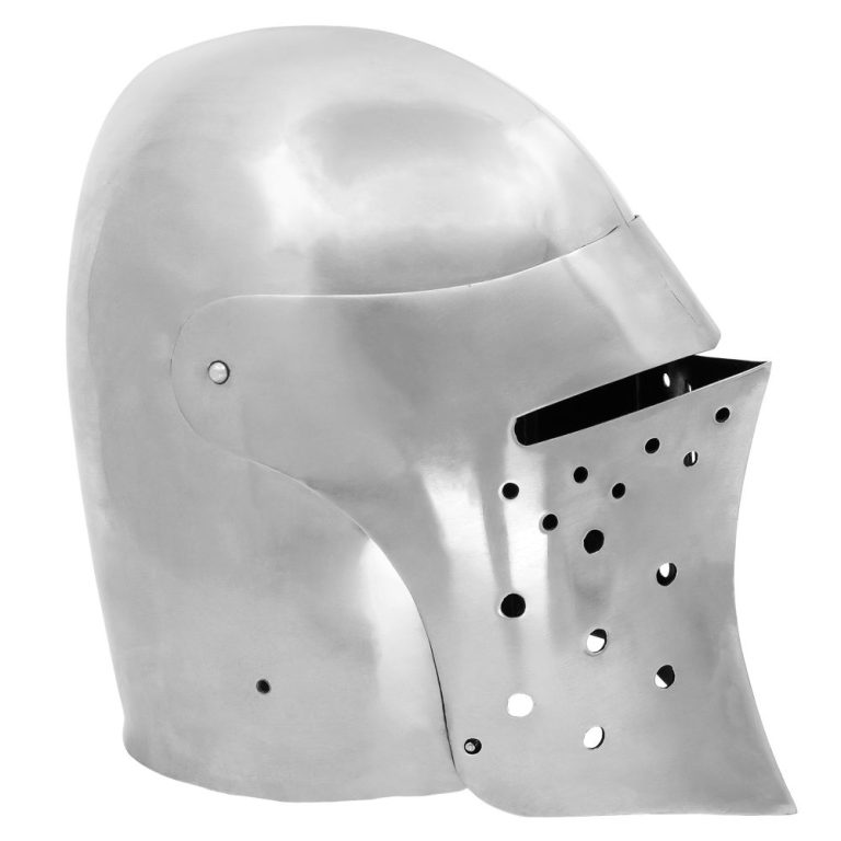 Houndskull Bascinet - 16 Gauge Steel