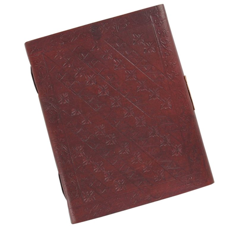 Howl at the Moon Leather Wolf Journal