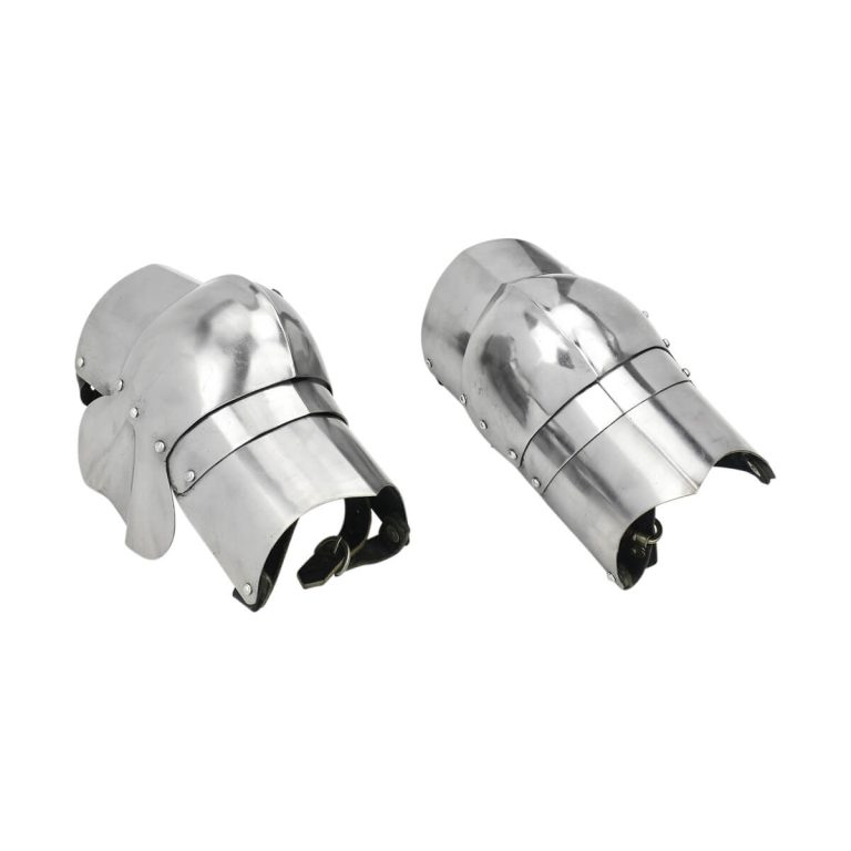 Knee Armor Set / Poleyns - 16 Gauge Steel