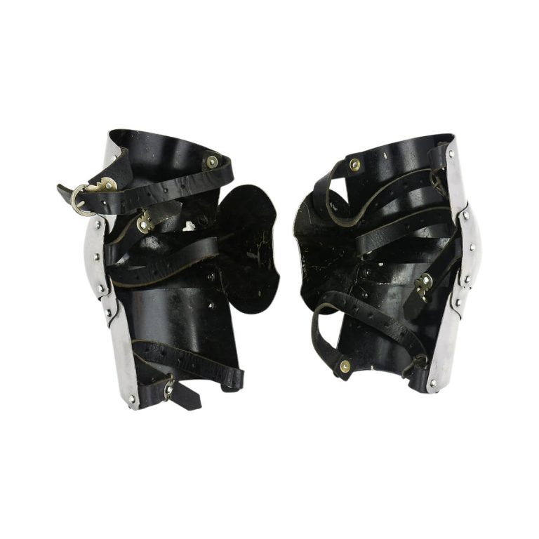Knee Armor Set / Poleyns - 16 Gauge Steel