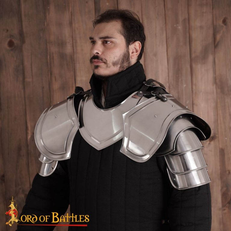Knights Pauldrons  20 Gauge Steel