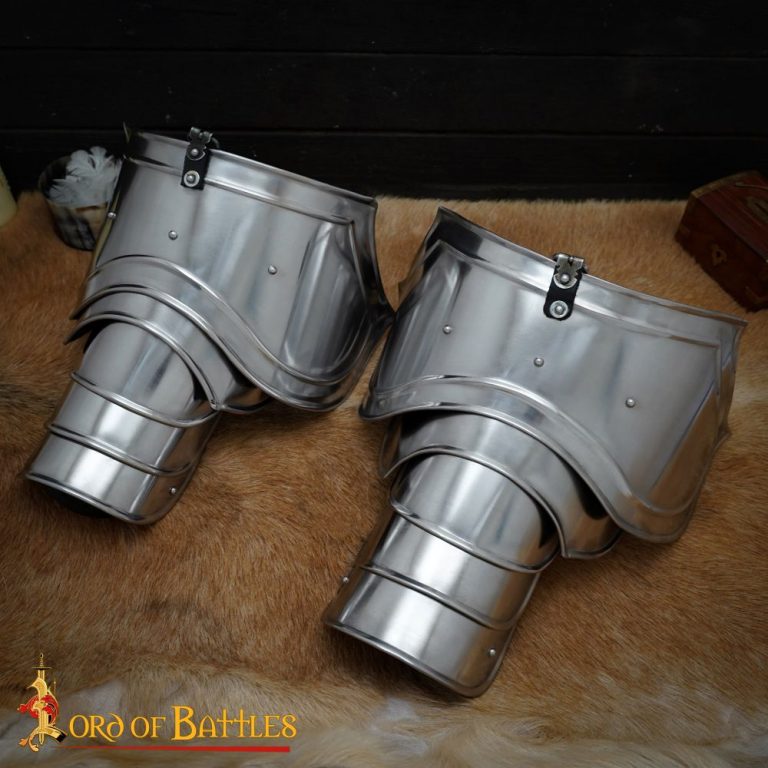 Knights Pauldrons  20 Gauge Steel