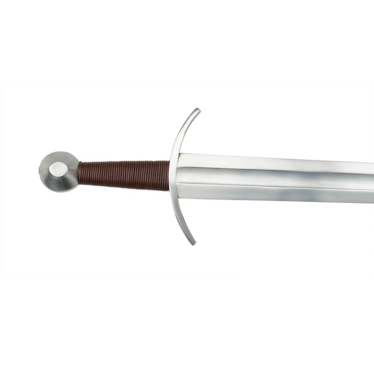 Knightly Arming Sword with adjustable hanging scabbard