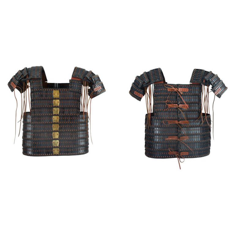 Lamellar Armor - Blackened Steel