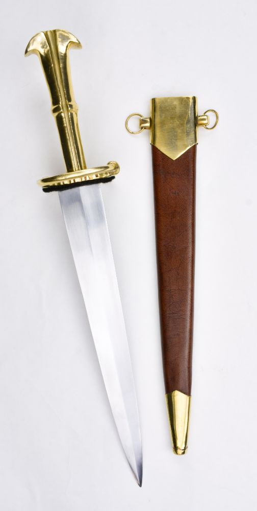 Landsknecht Brass Hilt Katzbalger Dagger