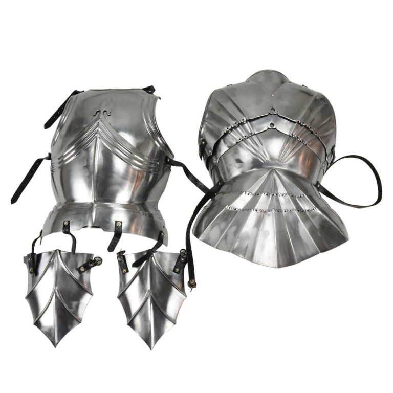 Late Medieval Gothic Cuirass with Tassets - 18 Gauge Steel
