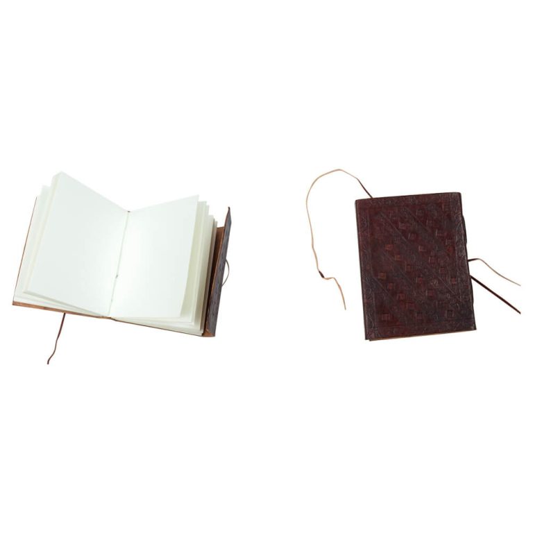 Leather-Bound Celtic Mythic Dragon Journal