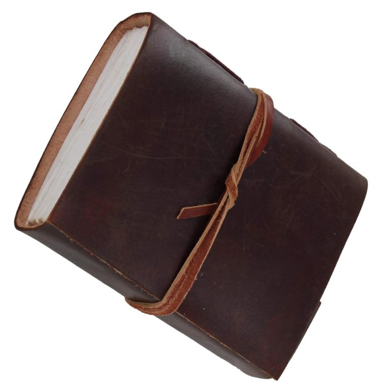 Leather Cover Diary Journal Book