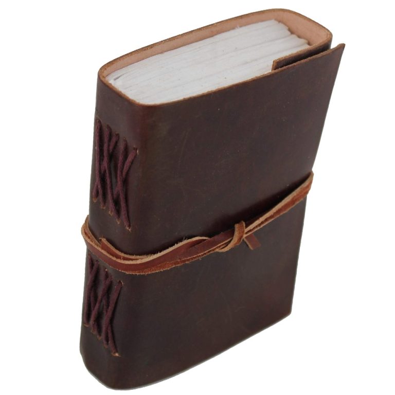 Leather Cover Diary Journal Book