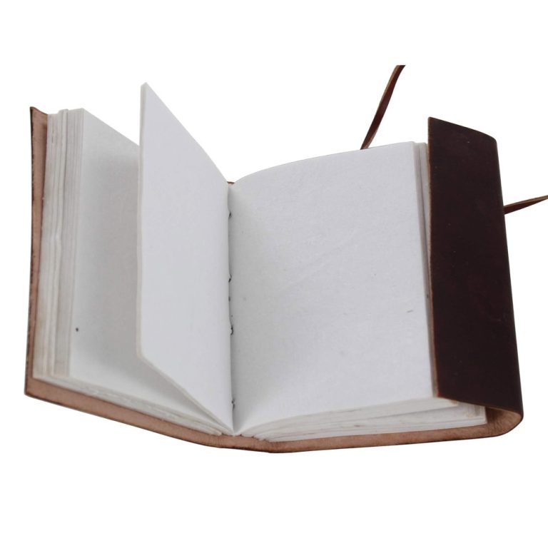 Leather Cover Diary Journal Book