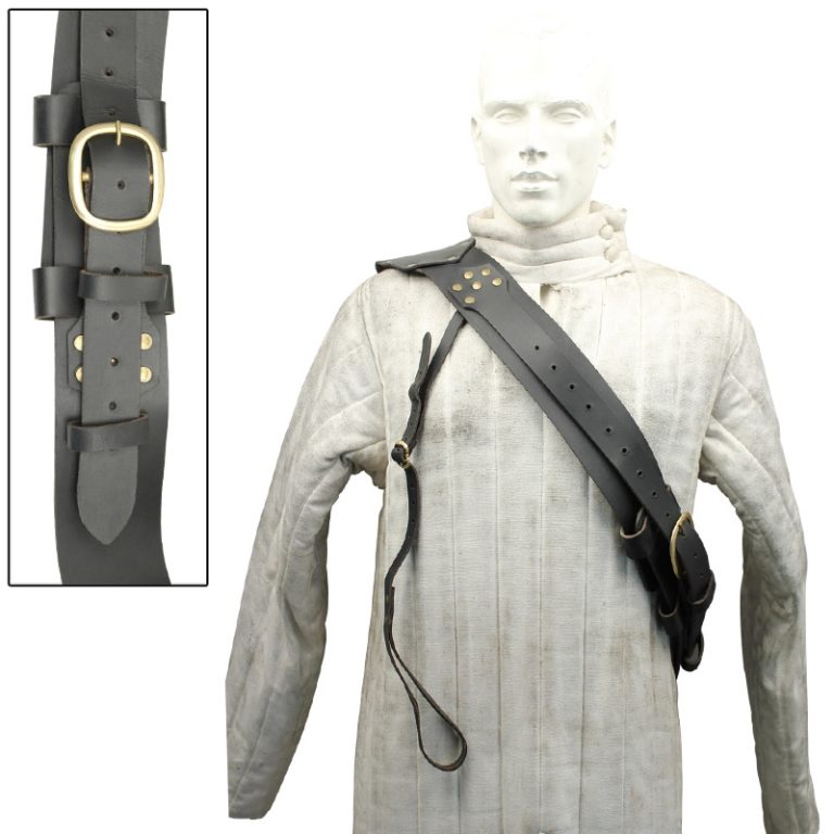 Leather Long Sword Baldric Hanger