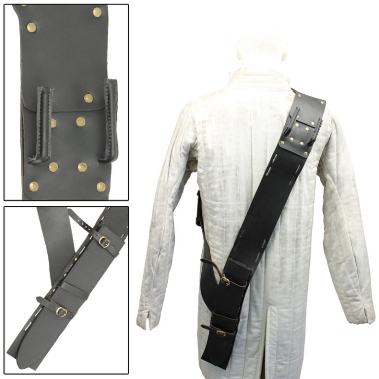 Leather Long Sword Baldric Hanger
