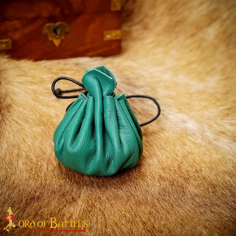 Leather Medieval Belt Coin Pouch