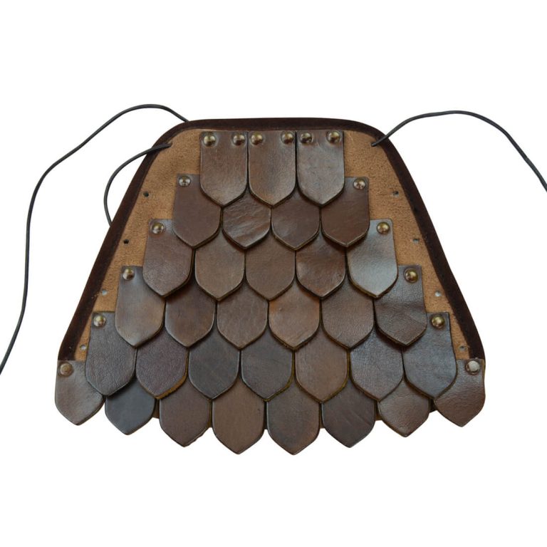 Leather Scale Bracers