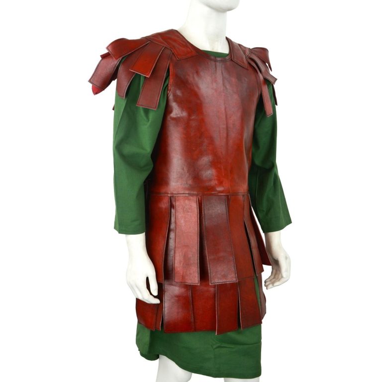 Roman Leather Subarmalis Red - Centurion Undergarment