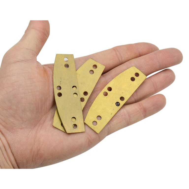 Loose Brass Lamellar Plates - 20 Gauge - Pack of 20