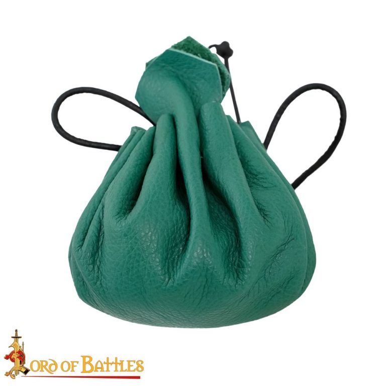 Medieval Belt Coin Pouch Handcrafted from Genuine Leather