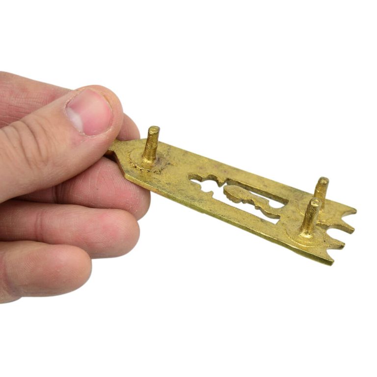 Medieval Brass Belt Chape