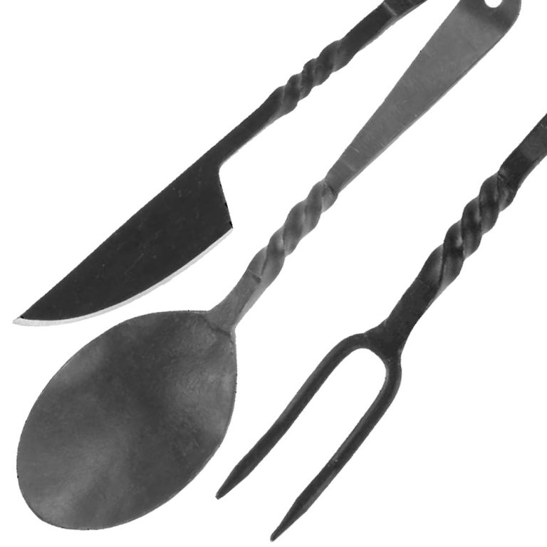 Medieval Dining Hall Eating Utensils