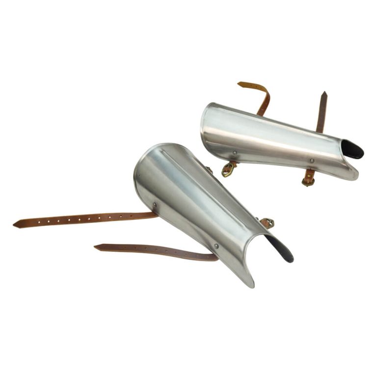 Ridged Greaves - 18 Gauge