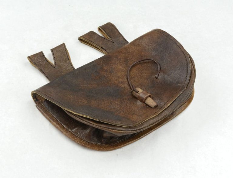 Medieval Leather Belt Pouch